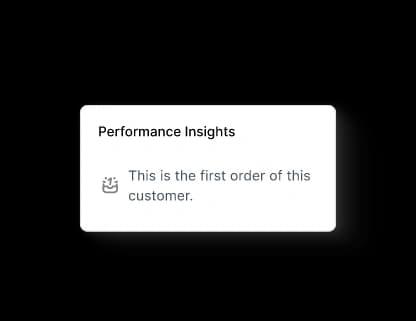 Performance insights