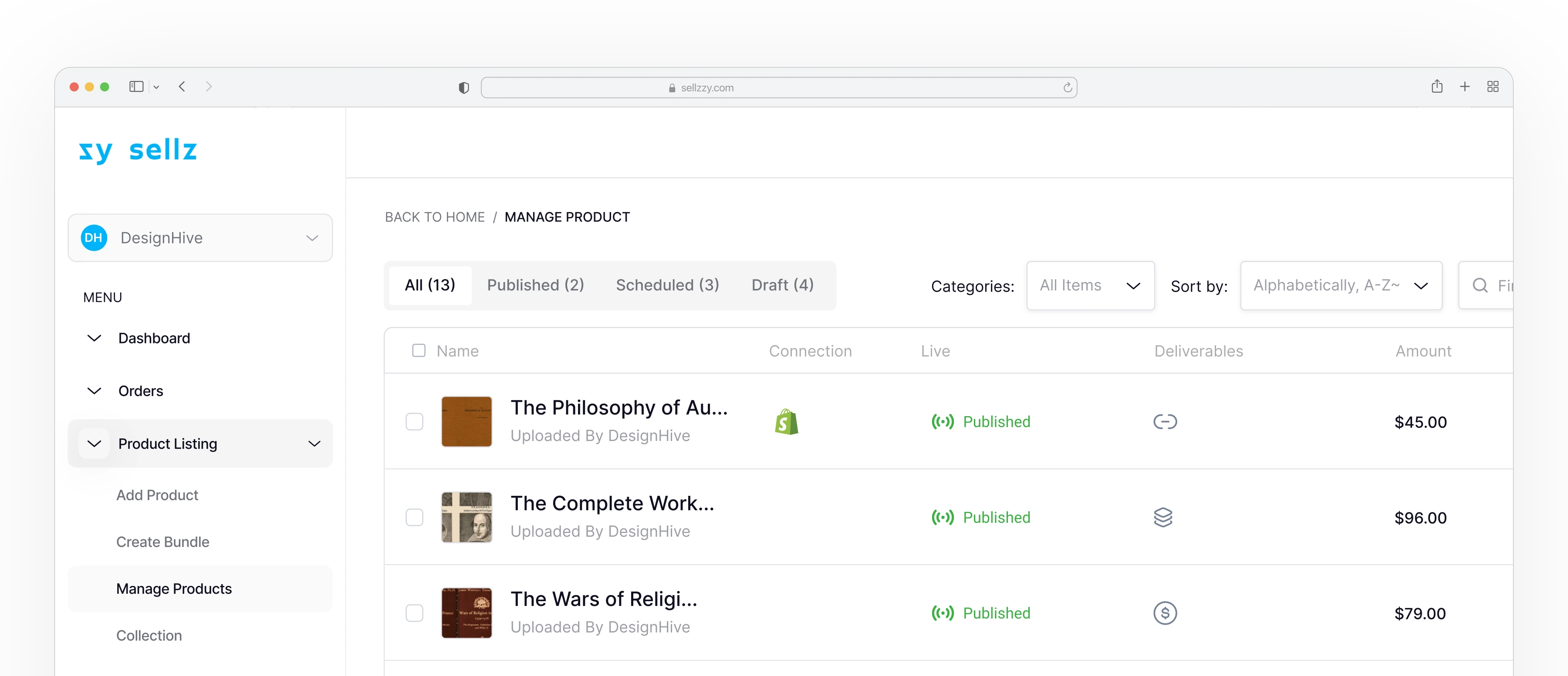 control your product image